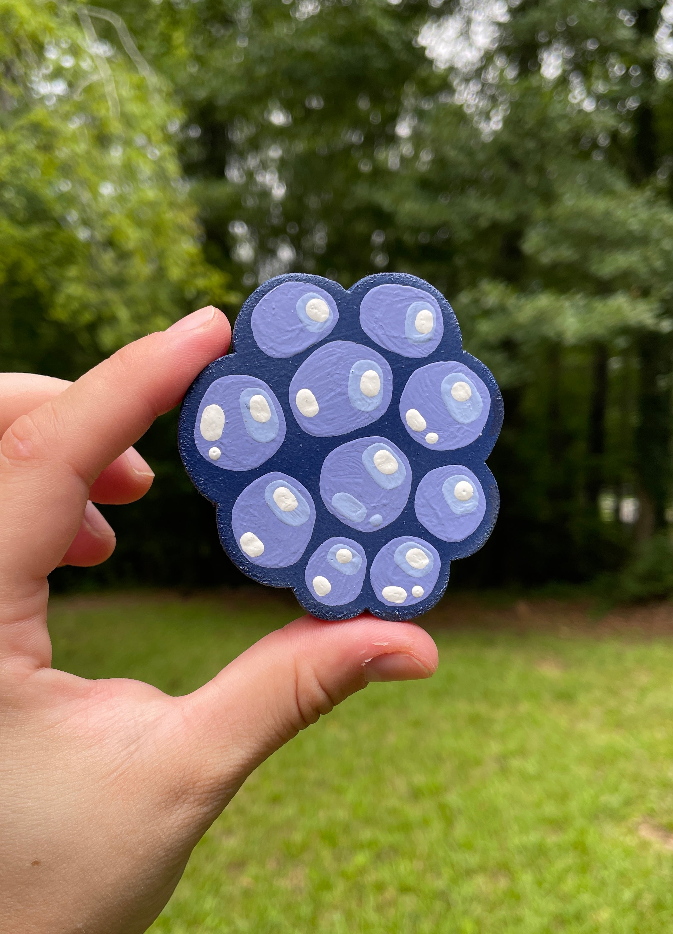 Chunky Blackberry Magnet